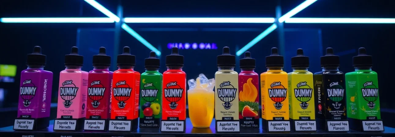 Check out the diverse Dummy Vapes price list featuring attractive options and vibrant packaging.