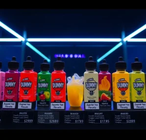 Check out the diverse Dummy Vapes price list featuring attractive options and vibrant packaging.