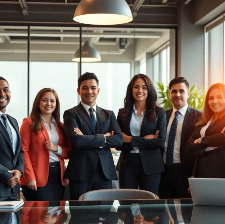 NEC lawsuit attorneys collaborating in a modern office, showcasing their expertise and professionalism.