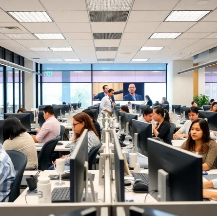 Agents at Tijuana call centers providing exceptional customer service in a dynamic work environment.