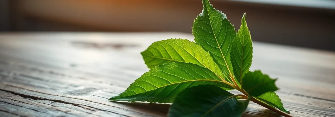 Harvesting CBD Tobacco leaves in a serene setting to enhance relaxation and well-being.