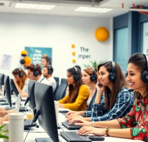 Engage with effective call center agents in Tijuana as they confidently assist customers.