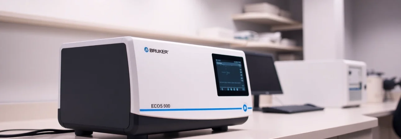 Examine the Bruker EOS 500 Handheld LIBS Analyzer showcasing its advanced features in a lab setting.