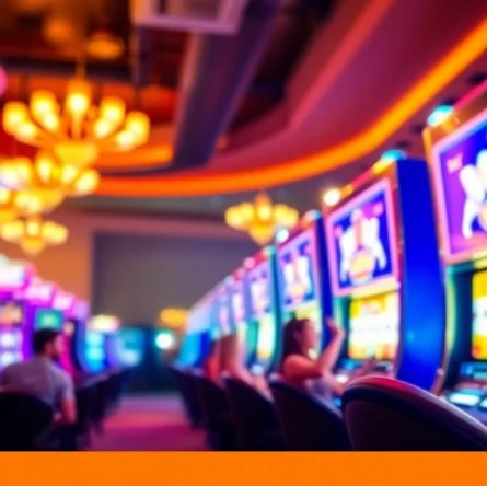 Experience the thrill of a welcome bonus with exciting gameplay at a vibrant casino.