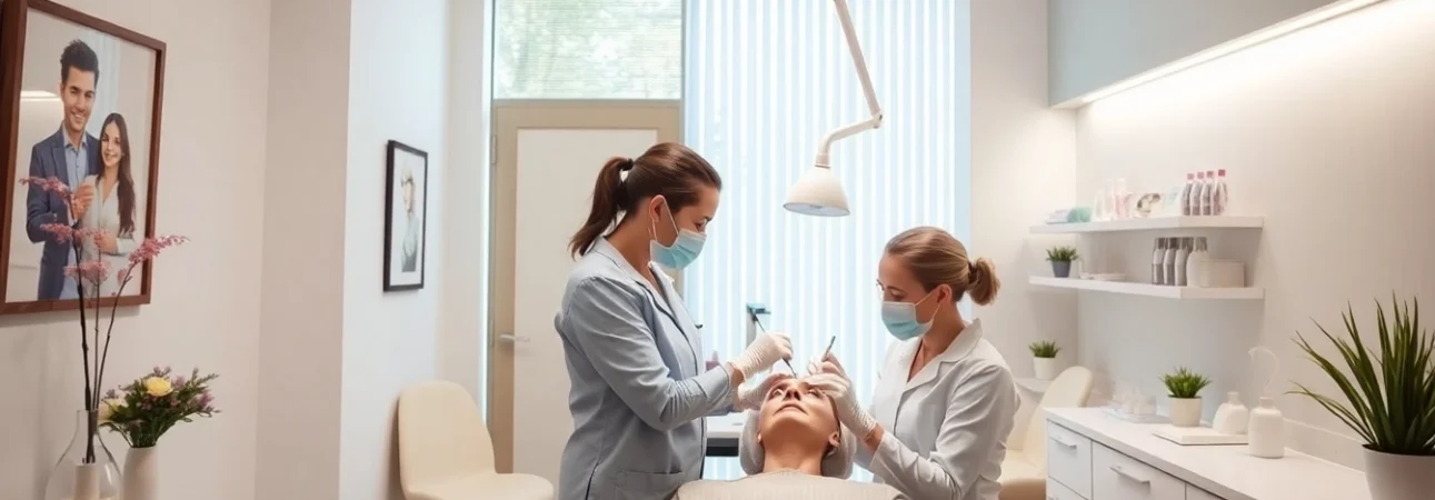 Receive Botox-Zürich treatment in a welcoming clinic with expert staff and a calming environment.