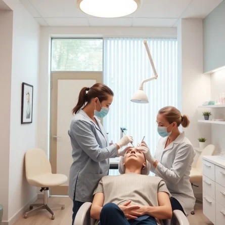 Receive Botox-Zürich treatment in a welcoming clinic with expert staff and a calming environment.