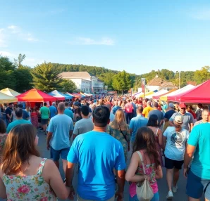 Engaging community event in Clarksburg showcasing vibrant activities.