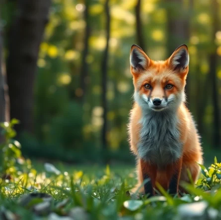 Watch the majestic fox at www.sudswild.com, embodying wild beauty in a vibrant forest.