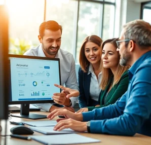 Streamline how to automate accounts payable with Axolt through a collaborative business meeting.