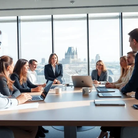 Créer une holding luxembourgeoise SOPARFI durant une réunion professionnelle dynamique.