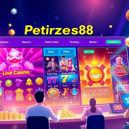 Experience thrilling gameplay at Petirzeus88 with more than 200 slot options and live casino action.