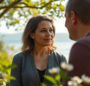 Engaging session with a Spiritual Life Coach Bournemouth - Dorset, promoting personal growth and serenity.