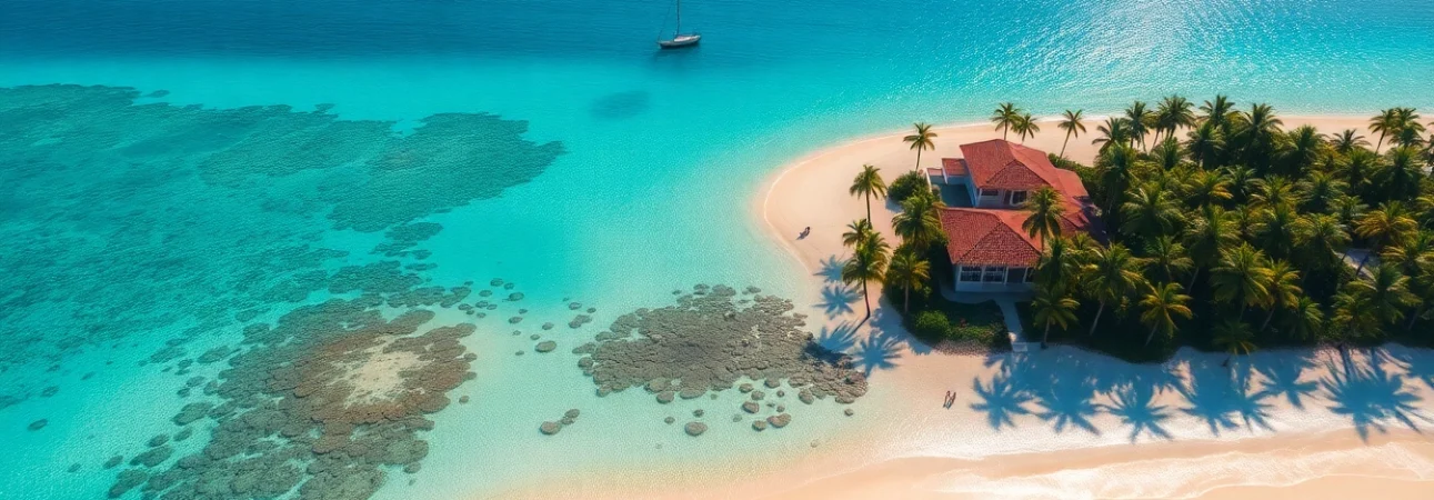 Experience the captivating beauty of Livingstone Vacations Bahamas Travel with stunning beach views.