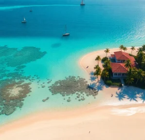 Experience the captivating beauty of Livingstone Vacations Bahamas Travel with stunning beach views.