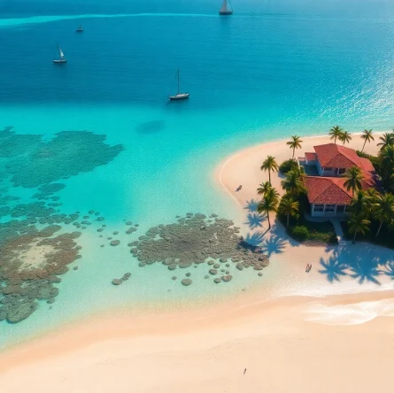Experience the captivating beauty of Livingstone Vacations Bahamas Travel with stunning beach views.