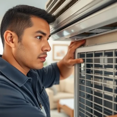 Reliable ac repair glendale az by a skilled technician in a cozy home setting