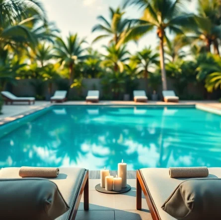 Experience a rejuvenating wellness retreat in Florida, featuring a serene spa atmosphere and lush greenery.