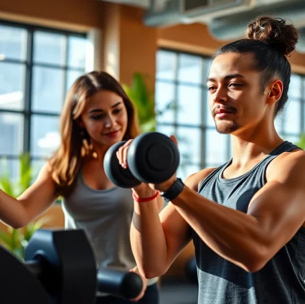 Train with a Personal Trainer Downtown Jersey City to achieve fitness goals in an energized gym environment.