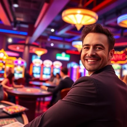 Players enjoying online games at internet casinos with charismatic dealers and vibrant displays.