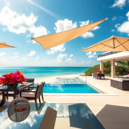Experience stunning villa rentals by the beach with breathtaking views and elegant outdoor settings.