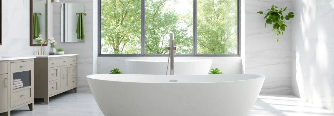 Transform your space with a stylish local bathroom remodel featuring elegant designs and fresh elements.