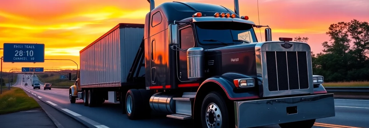 Expert team performing 24 hour big rig towing service with precision and care.