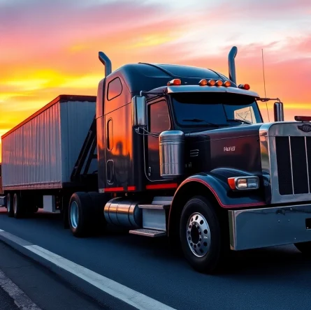 Expert team performing 24 hour big rig towing service with precision and care.