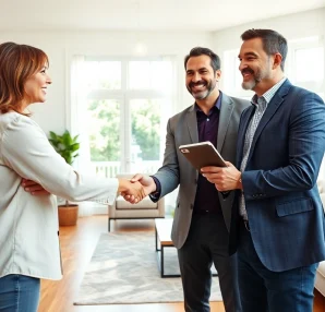 Sell my house no realtor Little Rock, AR, homeowner engaging in a successful home sale.