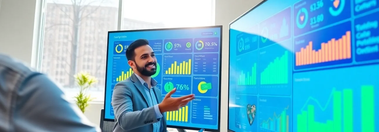 Loyalty Plans illustrated through a digital dashboard showcasing customer engagement metrics and rewards.