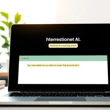 Analyze text effectively with our AI checker tool on a professional laptop.