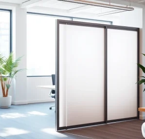 Elevate your space with a stylish sliding partition wall that enhances functionality and aesthetics.