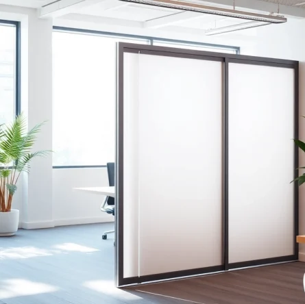 Elevate your space with a stylish sliding partition wall that enhances functionality and aesthetics.