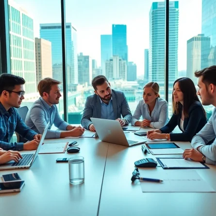 Boosting brand visibility through digital marketing in Edmonton with a collaborative team.