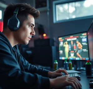 Mastering dma cheats in an engaging gaming setup with energizing atmosphere.