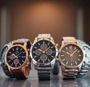 Elegantly displaying Herren Armbanduhren with intricate designs and modern styles.