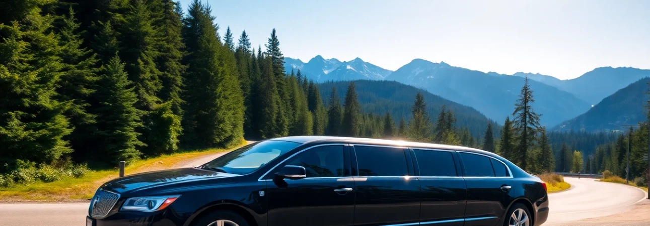 Experience a reliable Vancouver to Whistler car service with elegant limousine transportation through scenic landscapes.