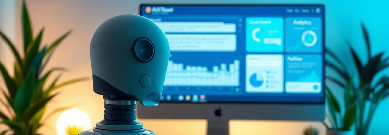 Engage users with an AI chatbot for website offering seamless interaction and support.