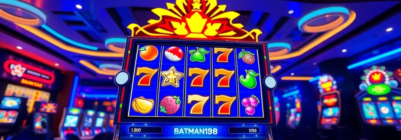 Rasakan keseruan bermain situs slot batman138 di mesin slot online animasi penuh warna.