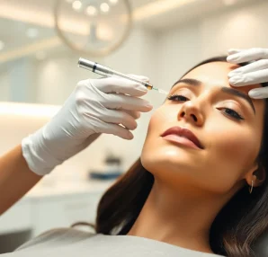 Transforming facial contours with massester botox treatment in a serene medspa environment.