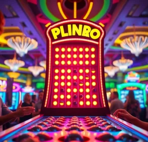 Menangkan pengalaman bermain situs plinko dengan papan Plinko yang penuh warna.