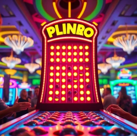 Menangkan pengalaman bermain situs plinko dengan papan Plinko yang penuh warna.