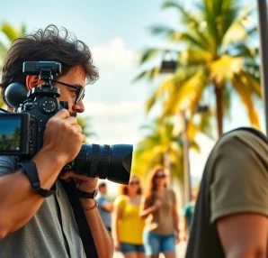 Capture lively Fort Myers news events showcasing community interactions and vibrant culture.
