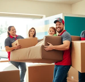 Experienced movers calgary helping a family relocate with efficiency and professionalism.